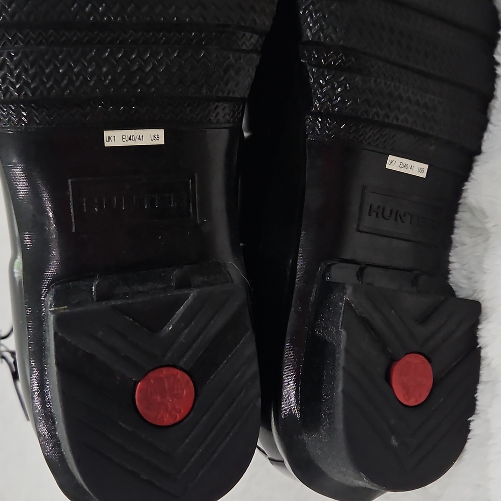 Hunter Black Women's Winter & Rain Boots - Picture 5 of 6
